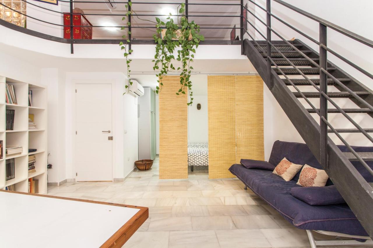Lf Parking Incluido Amplio Loft En Barrio Santa Cruz Lägenhet Sevilla Exteriör bild